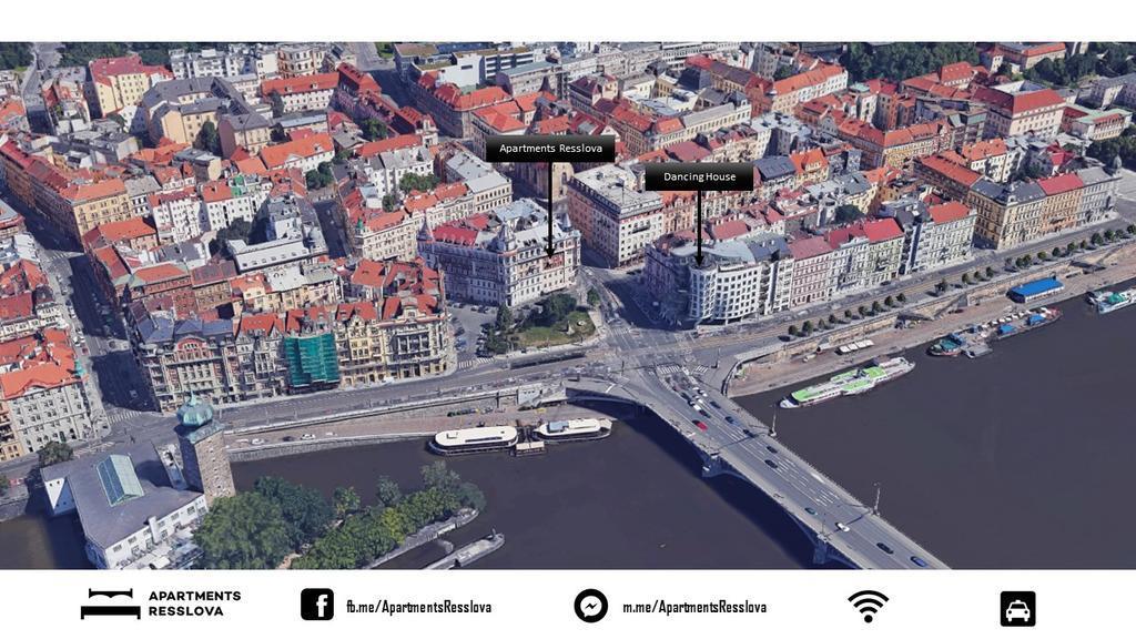 Apartments Resslova By The Dancing House Прага Екстериор снимка